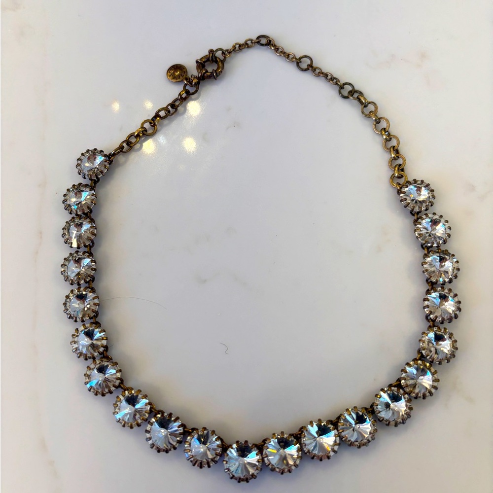 J. Crew Crystal Cupcake Statement Necklace